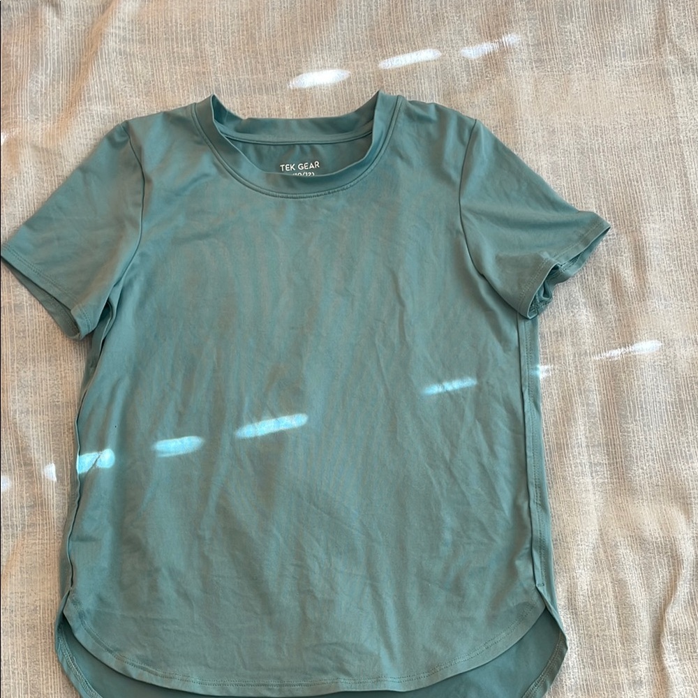 Tek Gear Teal Short Sleeve Shirt 10/12